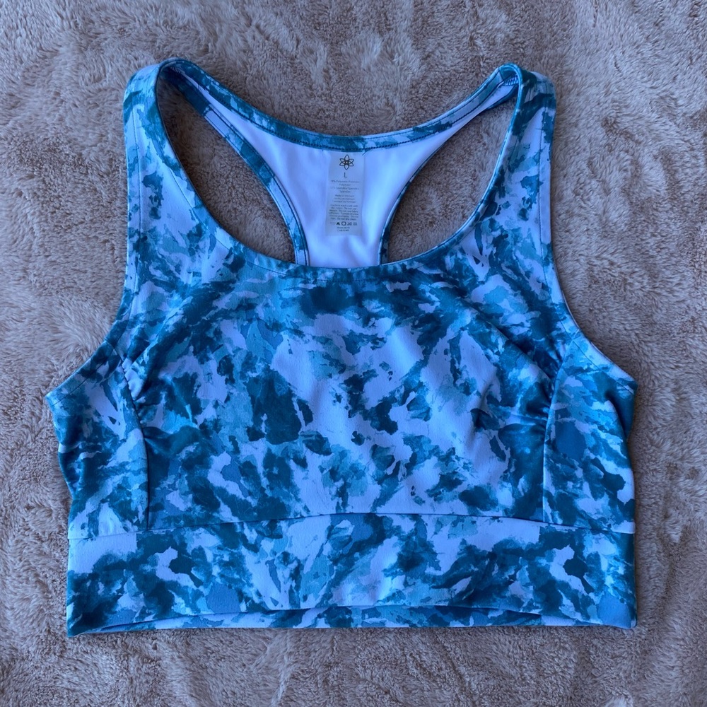 Tie Dye Athletic Sport Bra Size L